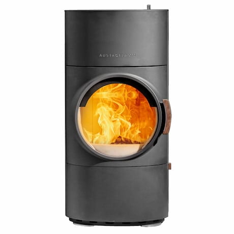 Kaminofen Austroflamm Clou Xtra 2.0 Stahl Schwarz im Kaminshop von kamdi24