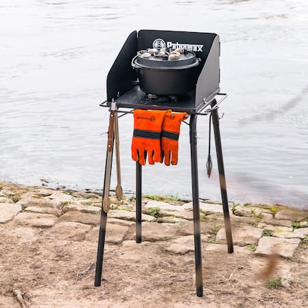 Petromax Feuertopf Tisch fe45 mit Dutch Oven Petromax Feuertopf Tisch fe45 mit Dutch Oven