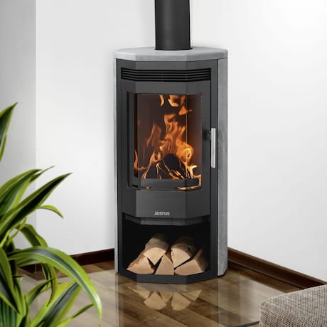 Justus Usedom 5 in Stahl Schwarz/Speckstein