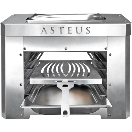 Elektrogrill aus Edelstahl Steaker V2 von ASTEUS