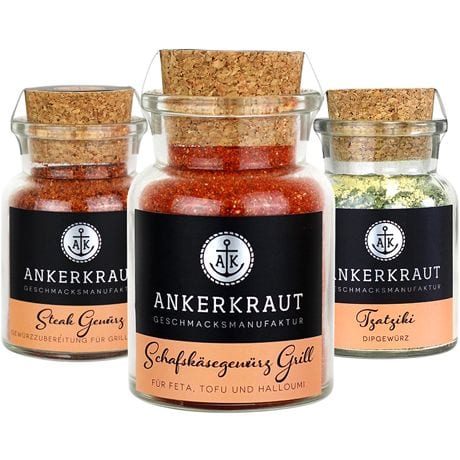 Ankerkraut Gewürzmischungen-Set Kleiner Grillabend Ankerkraut Gewürzmischungen-Set Kleiner Grillabend
