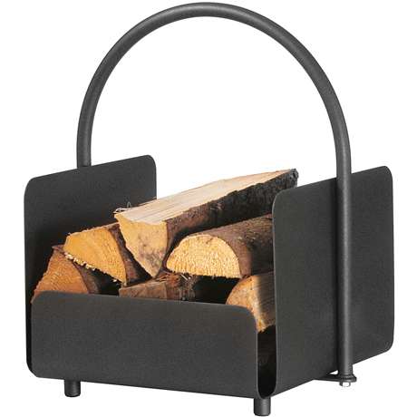 Holzkorb in Anthrazit von raik Holzkorb in Anthrazit von raik