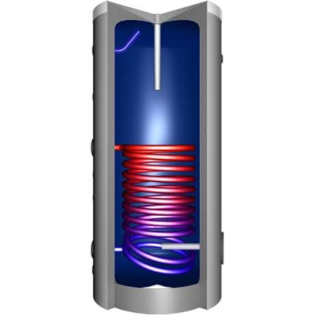 Brauchwasserspeicher mit Wärmetauscher von Schindler+Hofmann