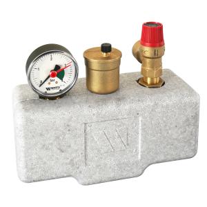 Aquaflam 25 Basic Wasserführender Kamineinsatz Komplett-Set Hygienespeicher SH 900
