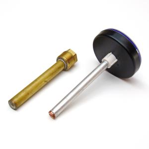 Bimetall-Pufferspeicherthermometer 100 mm 3er-Set