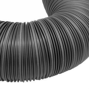 Raik Color Flex Aluflexrohr grau Ø 100 mm Länge 1,5 m, für Außenluft-Anschluss