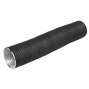 Raik Color Flex Aluflexrohr schwarz Ø 100 mm Länge 1,5 m, für Außenluft-Anschluss