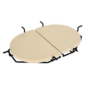 Primo Keramik Hitzeschutzplatten für Oval 400 XL, 2er Set