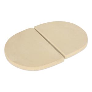 Primo Keramik Hitzeschutzplatten für Oval 400 XL, 2er Set