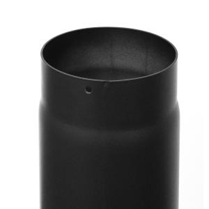 raik Rauchrohr / Ofenrohr 120mm - 250mm mit Zugregulierung schwarz