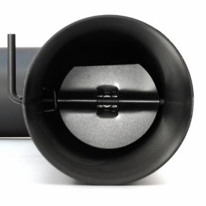 Raik Rauchrohr / Ofenrohr 150mm - Rauchrohrset Rund schwarz