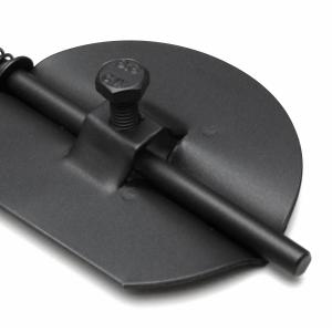 Raik Rauchrohr / Ofenrohr 120mm - Drosselklappe schwarz