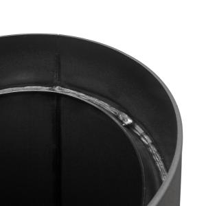 Raik Rauchrohr / Ofenrohr 150mm - 1000mm mit Zugregulierung, Tür und Kondensatring schwarz