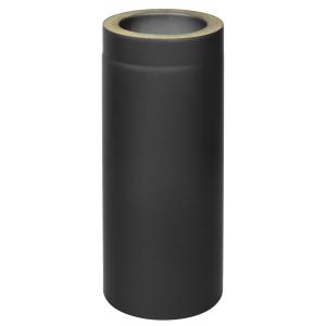 Raik Rauchrohr / Ofenrohr Coltherm doppelwandig mit Isolierung, Durchmesser 150 mm, Länge 500 mm, Schwarz