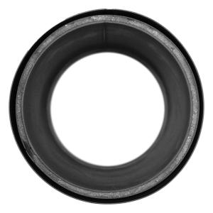 Raik Rauchrohr / Ofenrohr Izoker doppelwandig mit Isolierung, Durchmesser 150 mm, Länge 250 mm, Schwarz