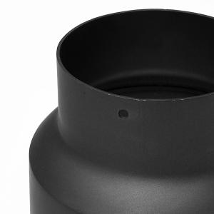 Raik Rauchrohr / Ofenrohr Reduzierung 180mm - 150mm schwarz