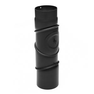 Raik Rauchrohrbogen / Ofenrohr 120mm - Multibogen schwarz