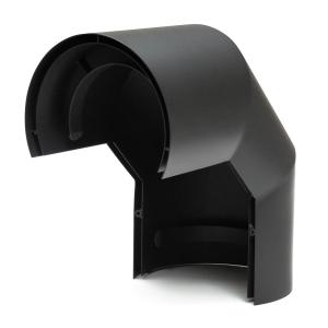schwarz Ofenrohr Strahlungsschutz; 500 mm Länge und 150mm Durchmesser