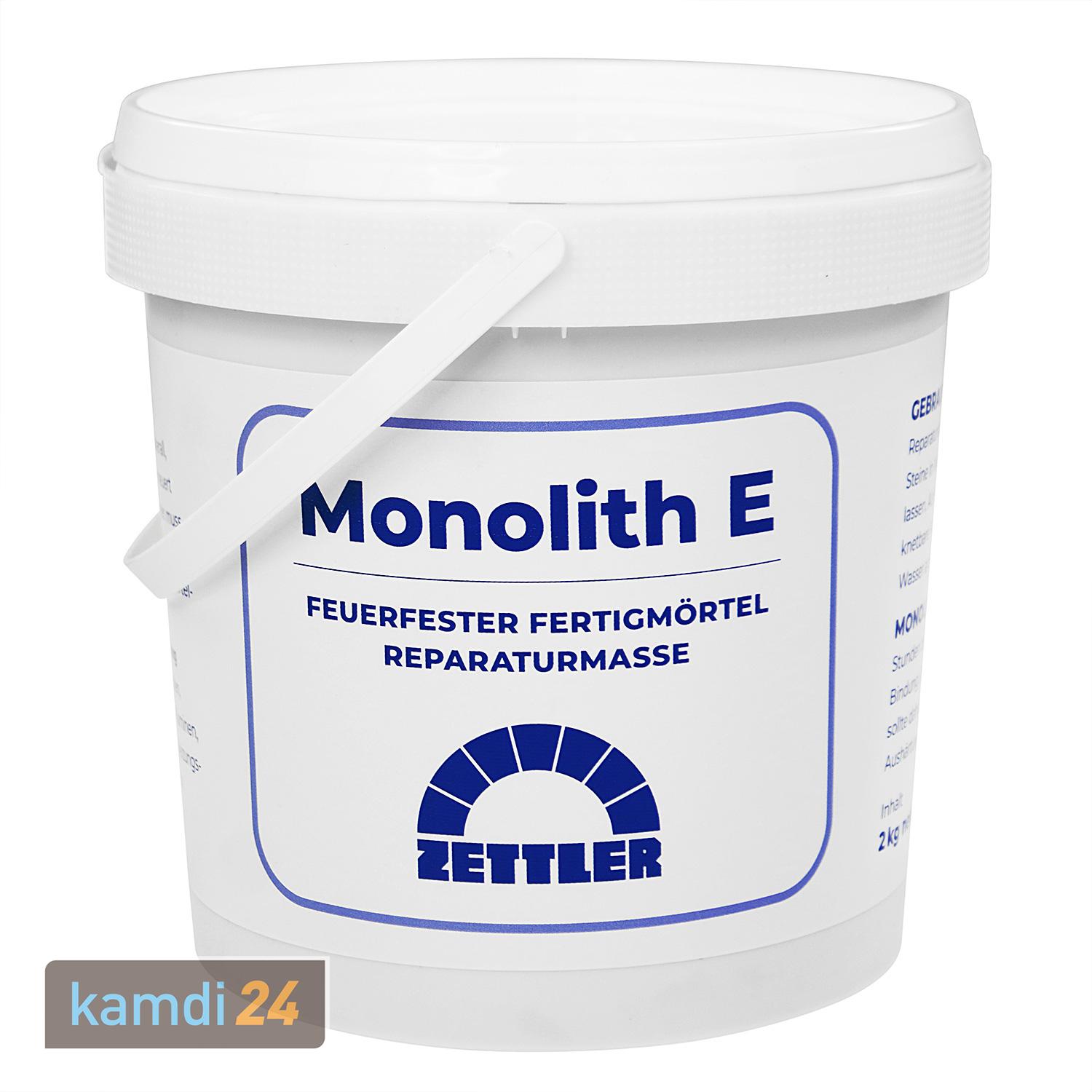 Schamottemörtel Hydraulisch bindend Monolith E 25 kg Sack vom Ofenprofi 