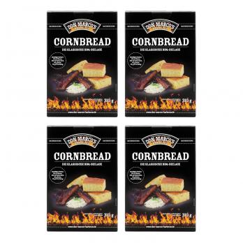 Don Marco´s Barbecue Cornbread Backmischung 4er-Set