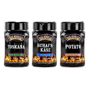 Don Marco´s Barbecue-Gewürz-Set: Toskana, Schafskäse & Potato