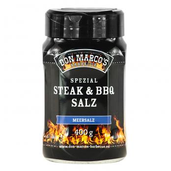 Don Marco's Spezial Steak & BBQ Salz, Meersalz 400 g