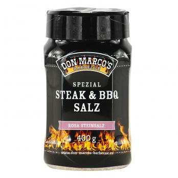 Don Marco's Spezial Steak & BBQ Salz, Rosa Steinsalz 400 g