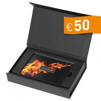 kamdi24 Geschenkgutschein Feuer 50 €