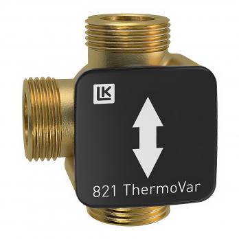 LK Armatur thermisch geregeltes 3-Wege-Zonenventil 821 ThermoVar G 1 Zoll für 45°C