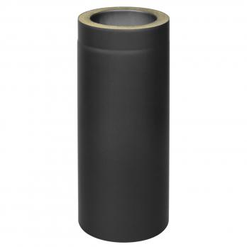 Raik Rauchrohr / Ofenrohr Coltherm doppelwandig mit Isolierung, Durchmesser 150 mm, Länge 500 mm, Schwarz B-Ware