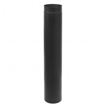 Raik Rauchrohr / Ofenrohr Izoker doppelwandig mit Isolierung, Durchmesser 150 mm, Länge 1000 mm, Schwarz