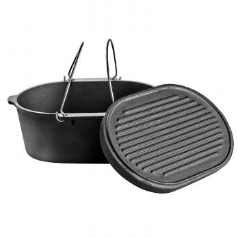 Valhal Outdoor Dutch Oven 9 l, oval