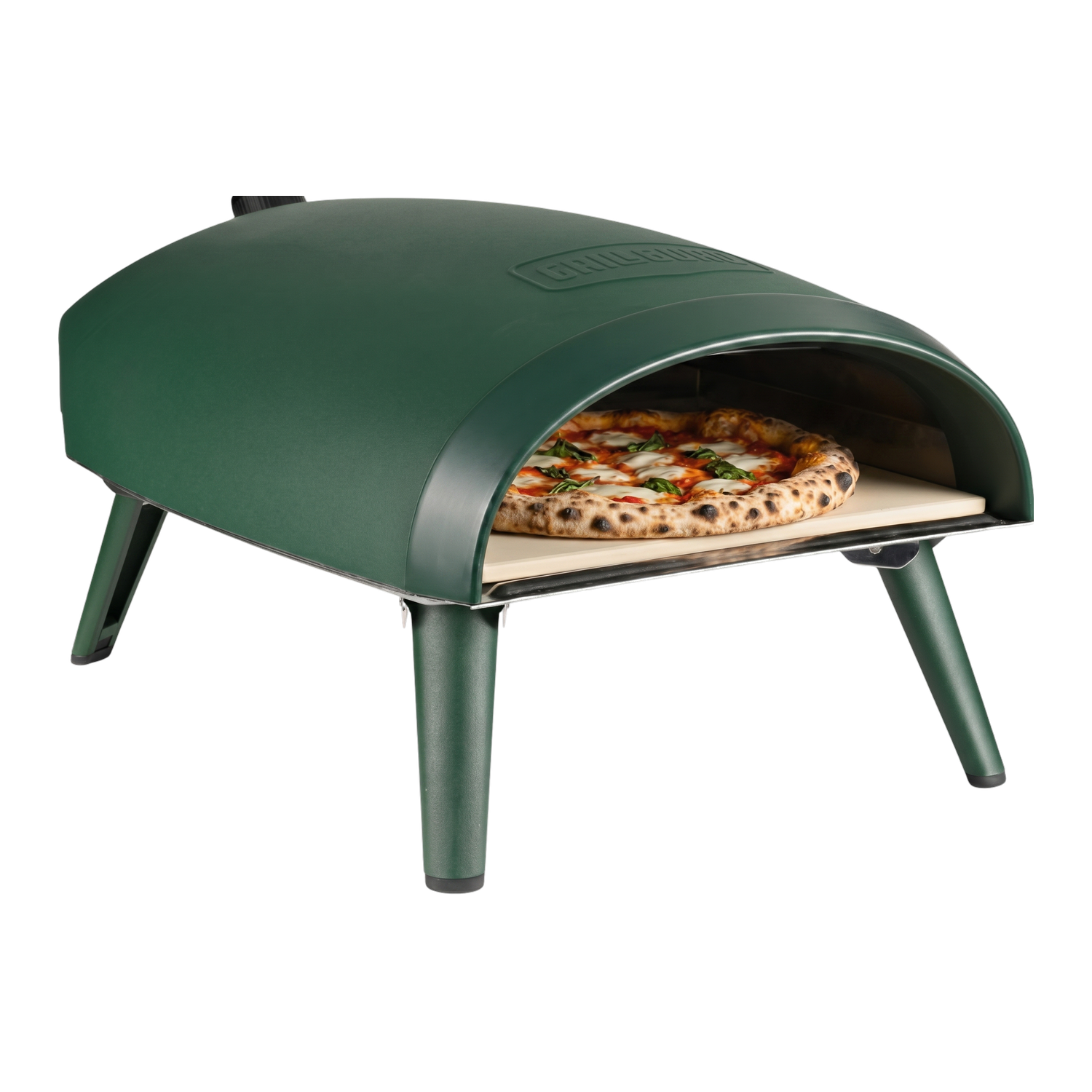 Grill Guru Gas Pizzaofen 50 mBar Grün