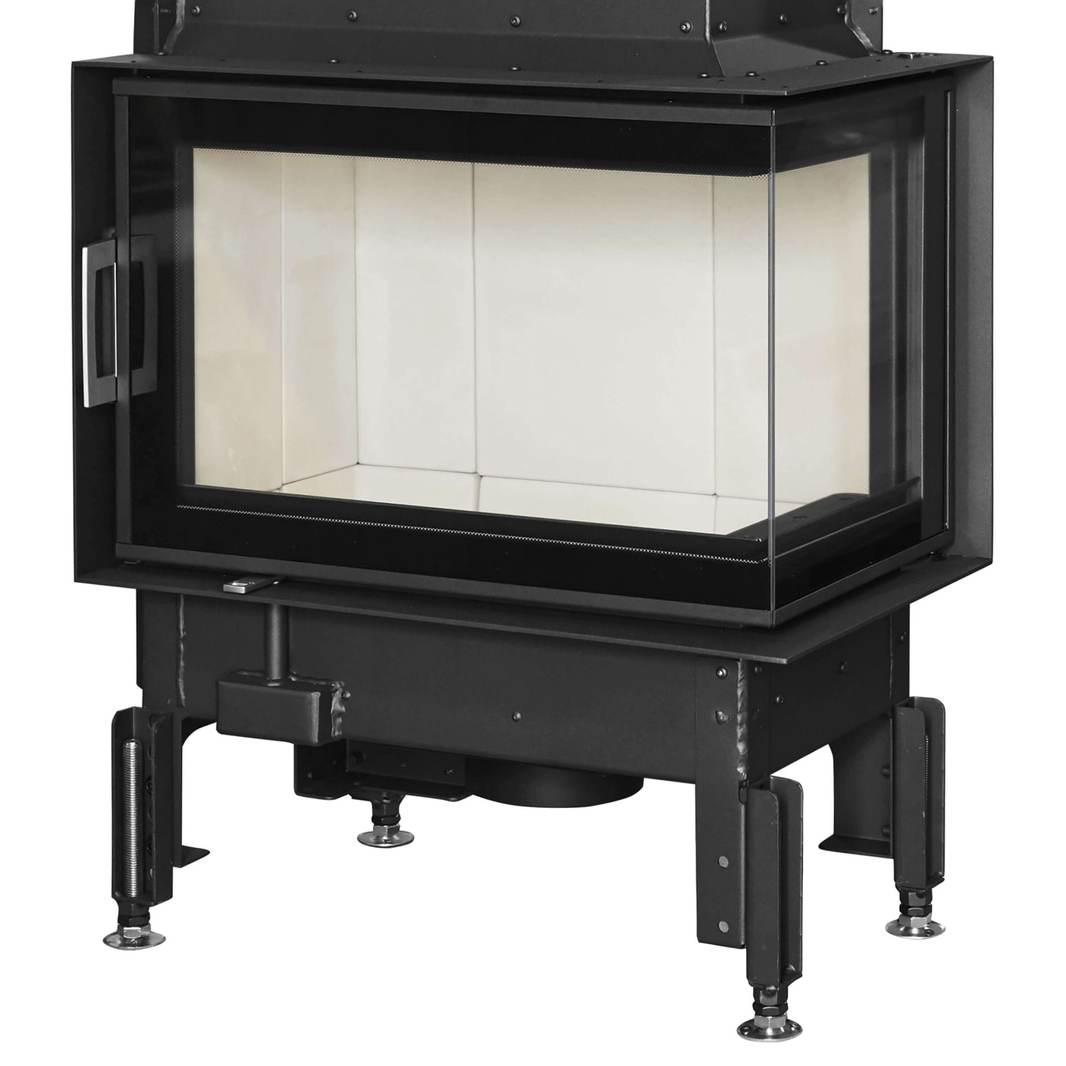 Austroflamm 63x40x42 K 2.0 Kamineinsatz Ecke rechts