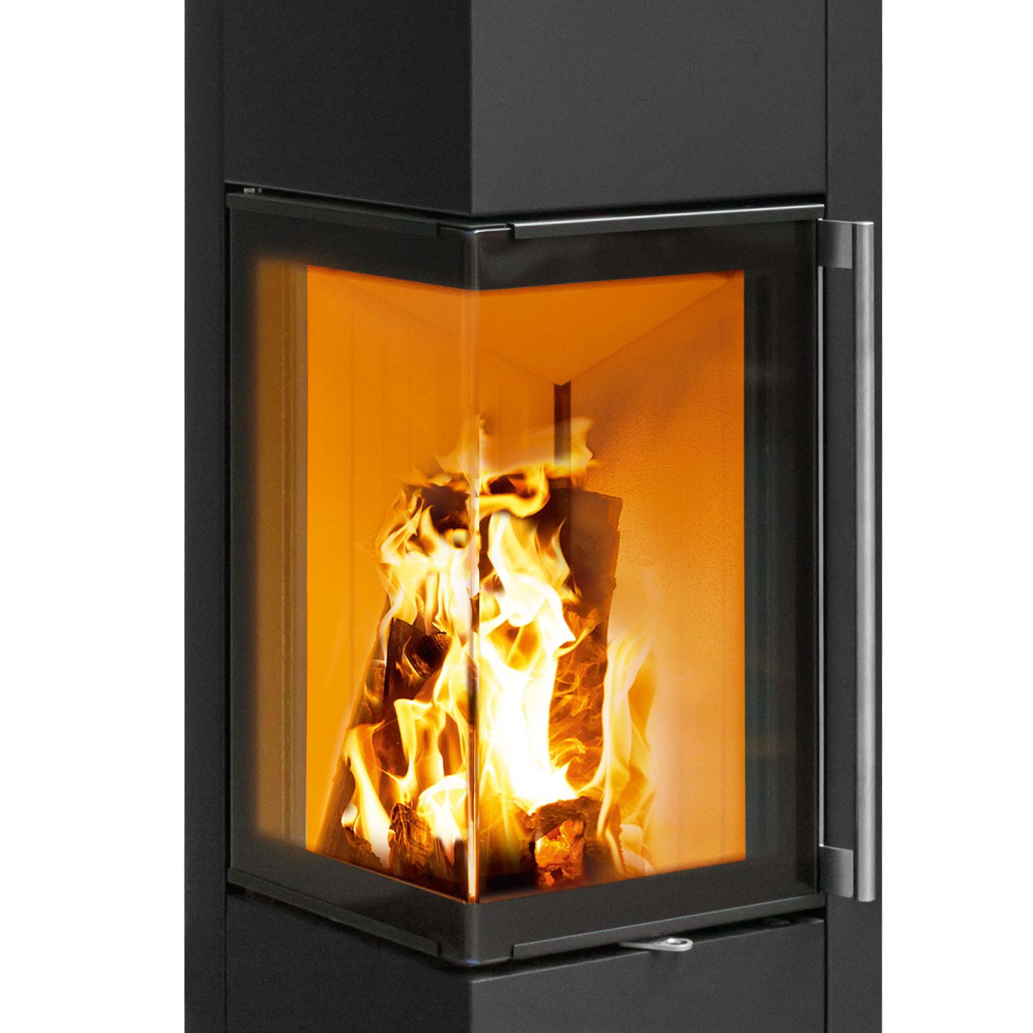 Spartherm Piko S RLU Kaminofen Nero
