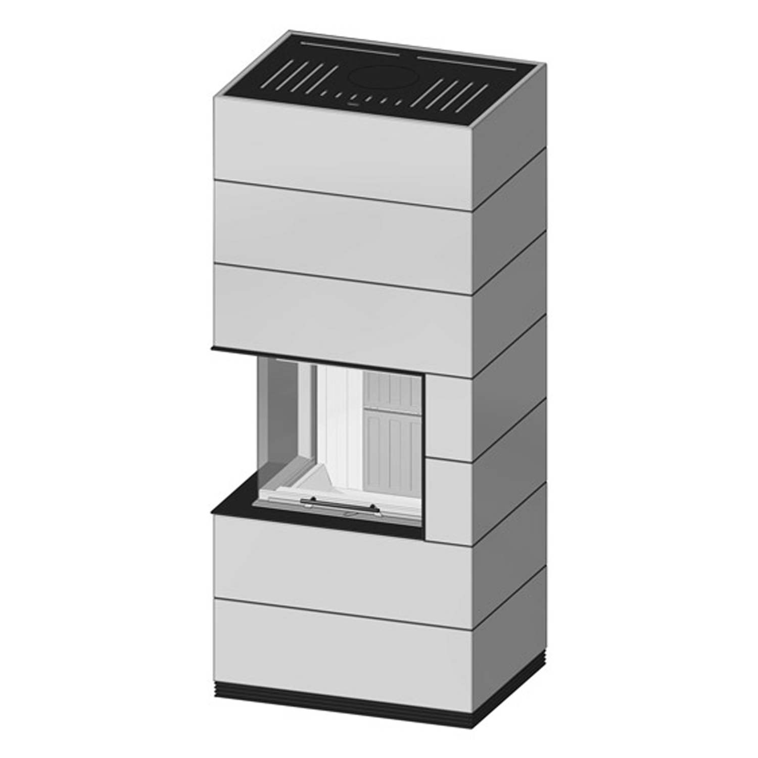 Spartherm Kaminbausatz SIM 2/3 Varia 2L-55h RLU Natur