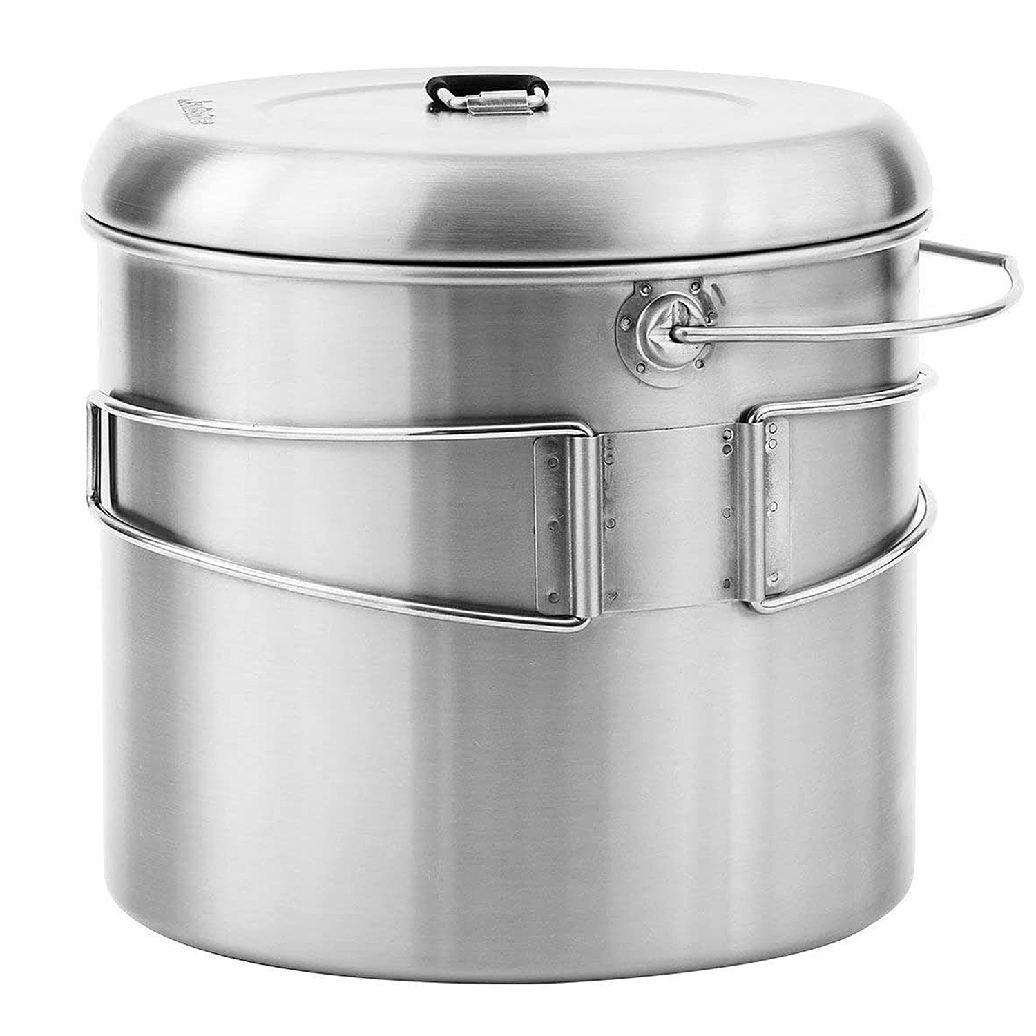 FEUERGOTT Dutch Oven 3,5 l mit Füßen + Solo Stove Pot 4000 + Feueranzünder