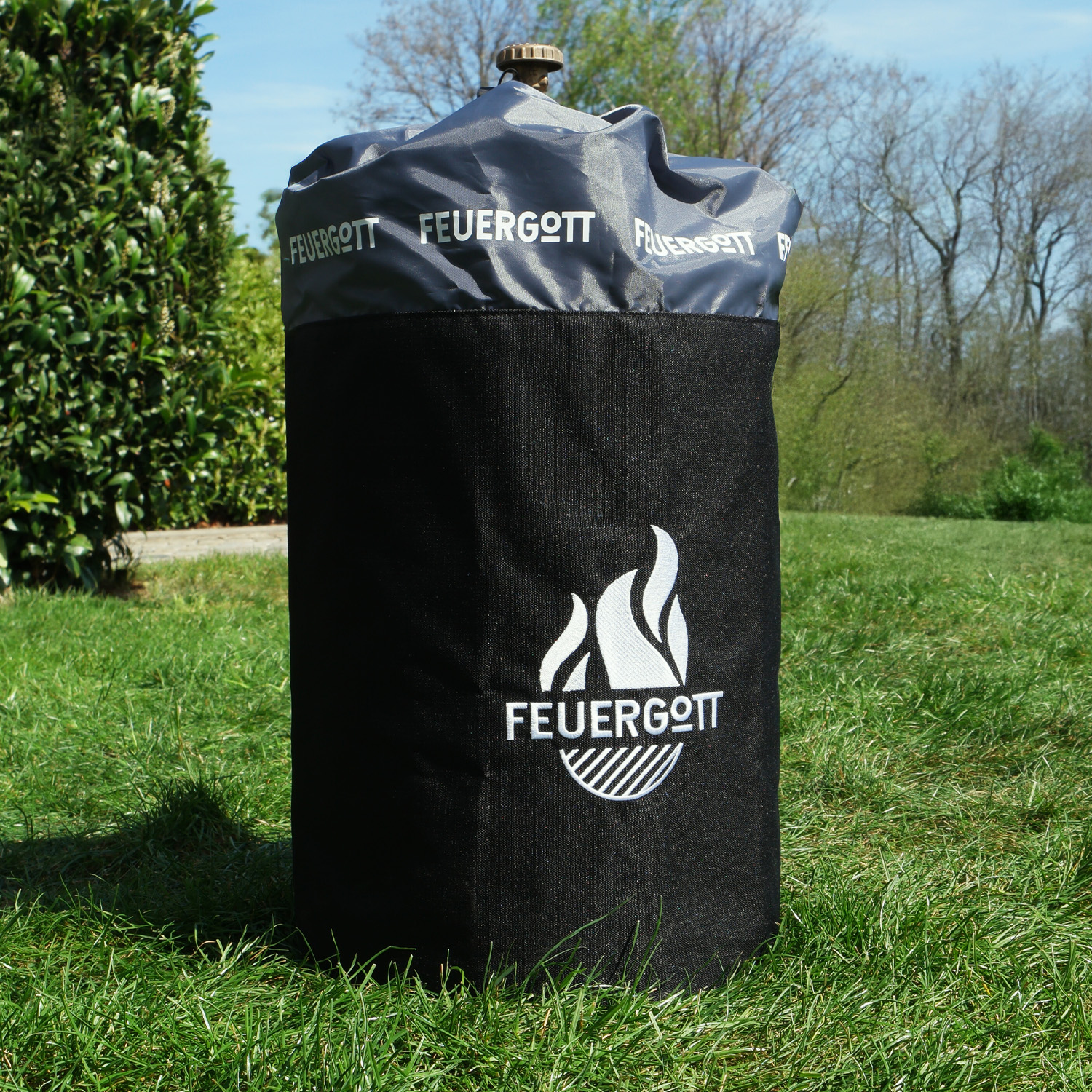 Feuergott Abdeckhaube für Gasflasche 11 kg