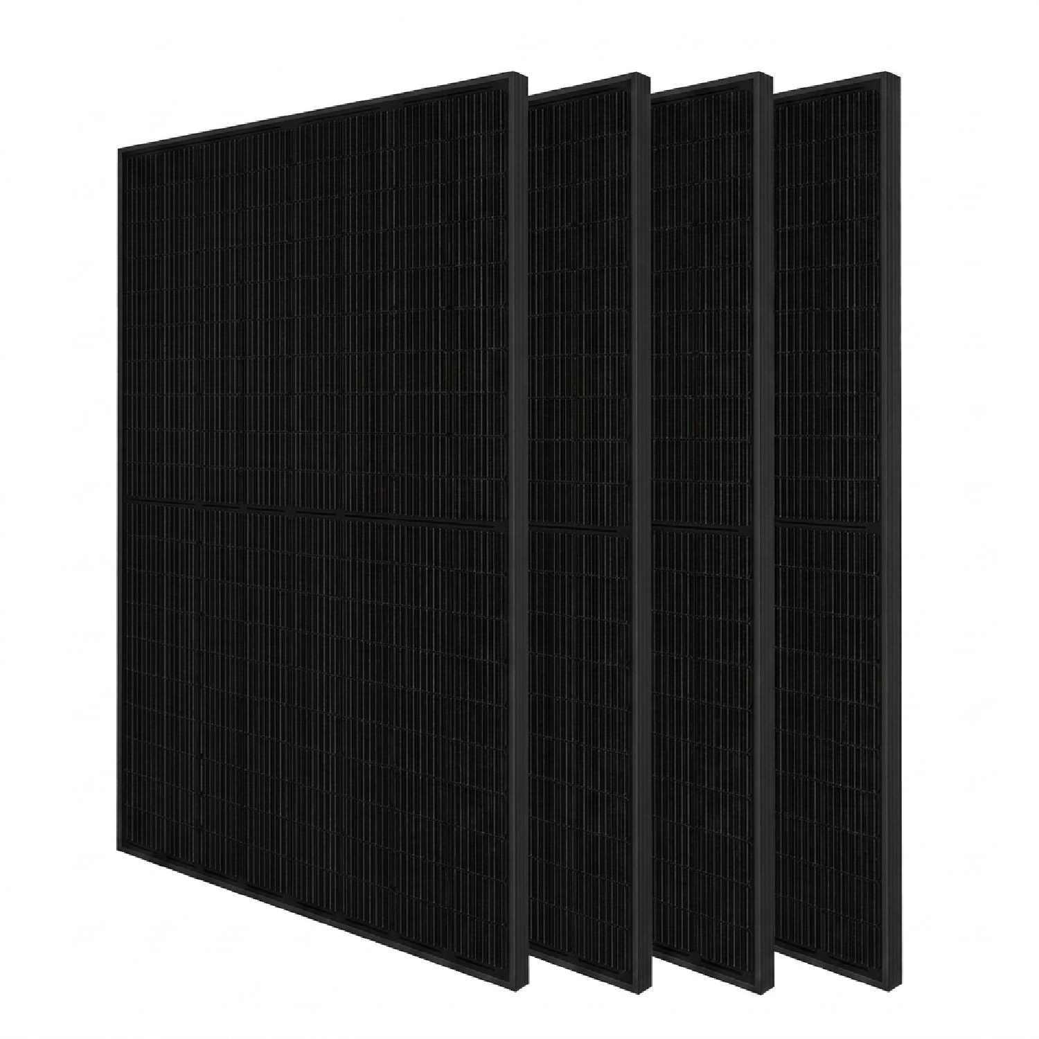 BDR 4x Leapton Solar LP182*182M60NB Solarmodul Set – N-Type TOPCon Dual Glass