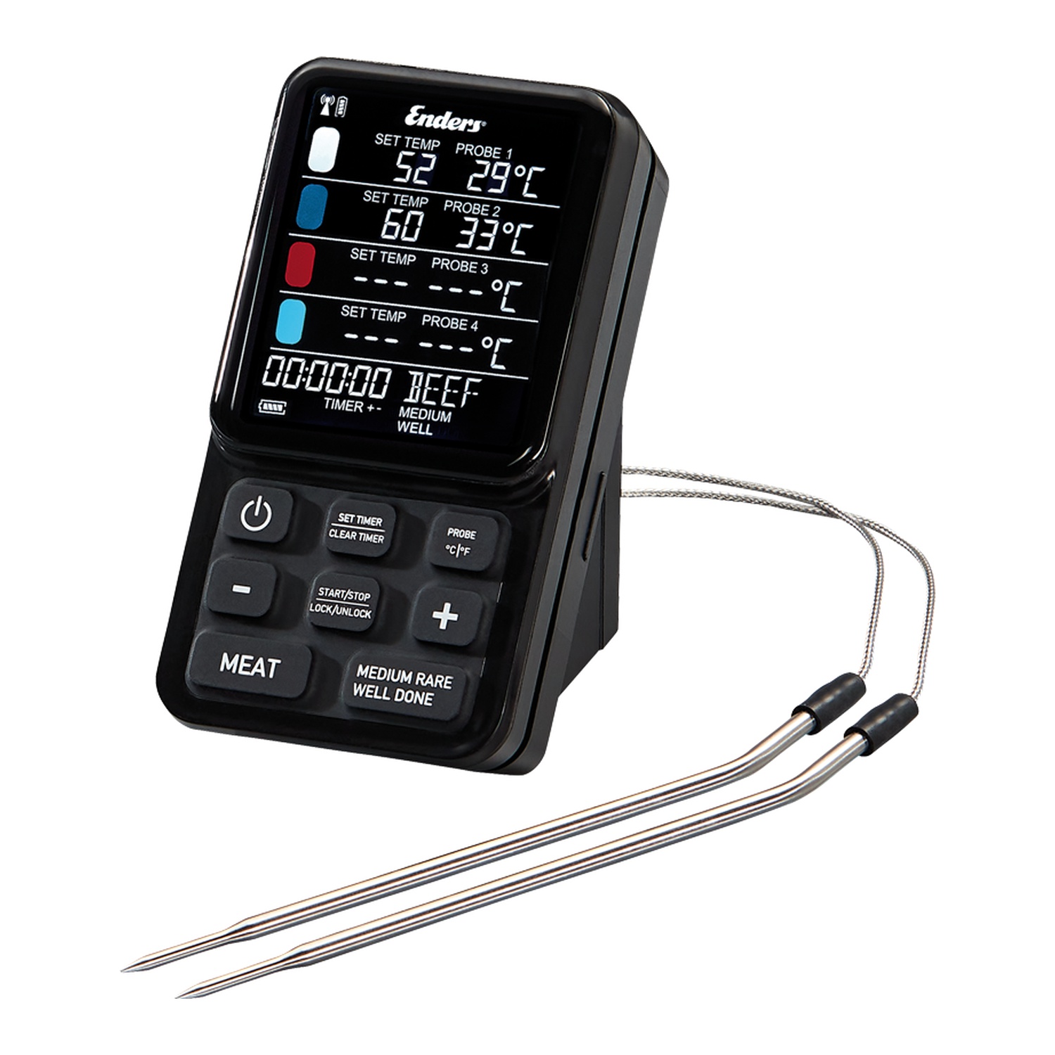Enders LCD Funkthermometer