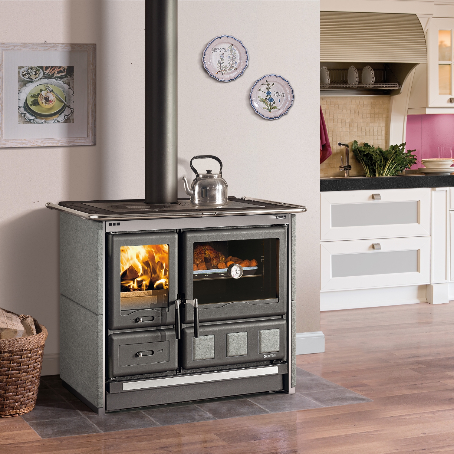 La Nordica Rosa XXL 16 Küchenofen Naturstein