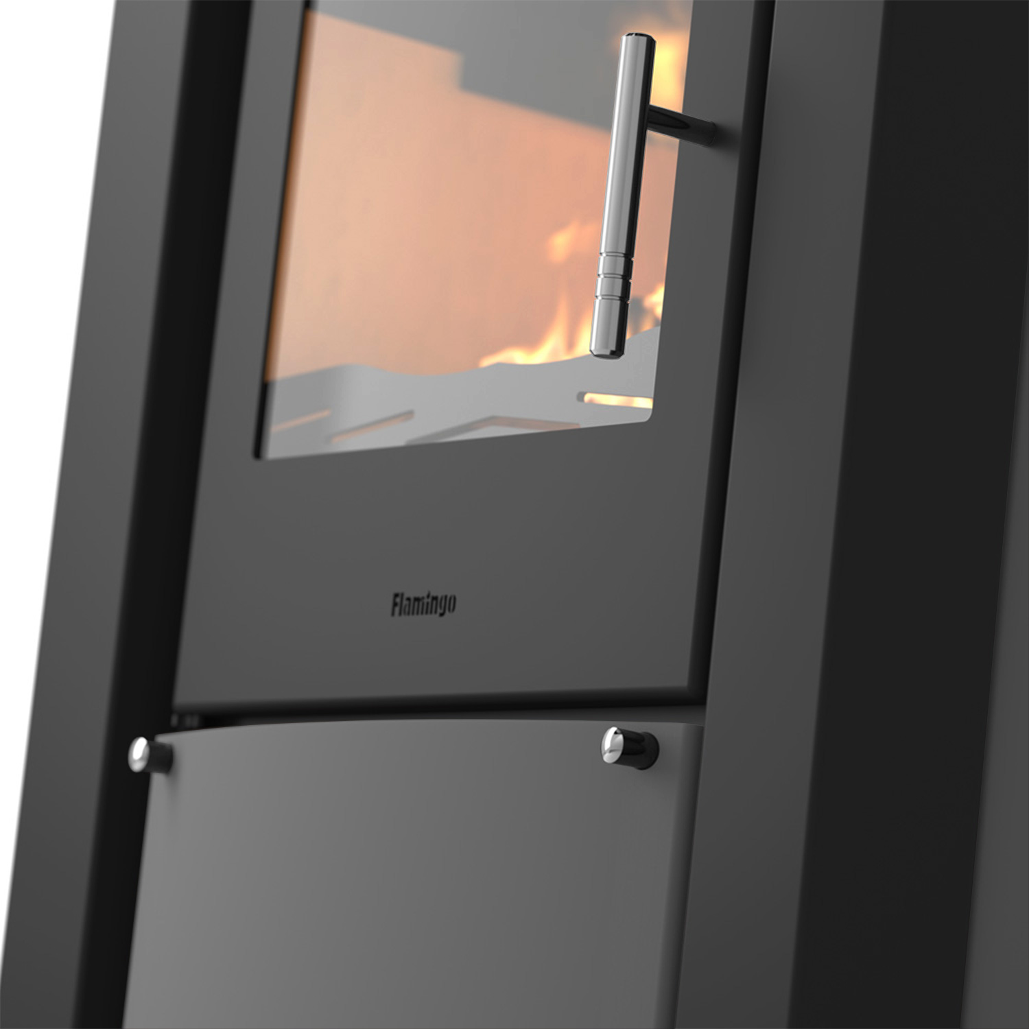 HS Flamingo AMOS Kaminofen Grey HS Flamingo AMOS Kaminofen Grey
