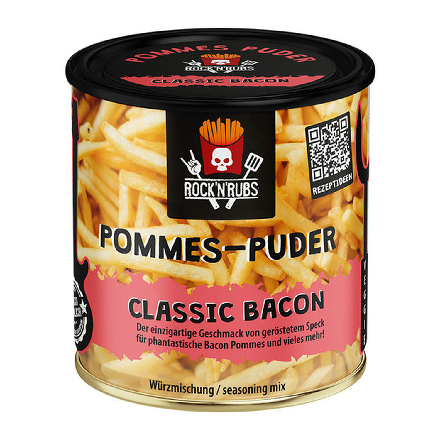 Rock n Rubs Pommes-Puder Classic Bacon 150 g