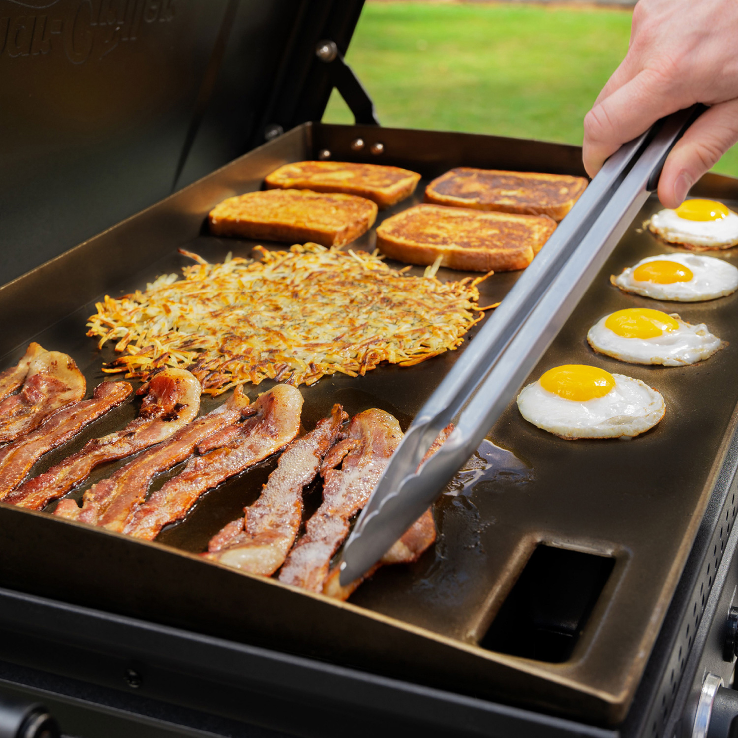 Char-Griller Flat Iron 3 Brenner Griddle Gasgrill