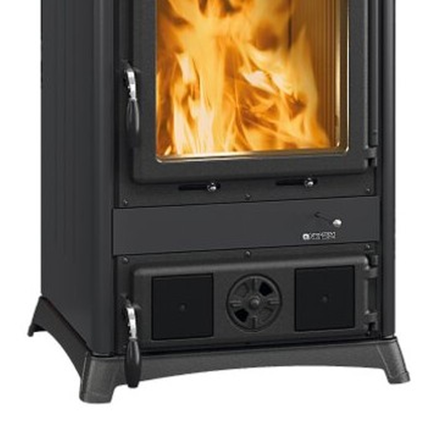 La Nordica FEDORA.16 STEEL - Anthrazit Schwarz Kaminofen