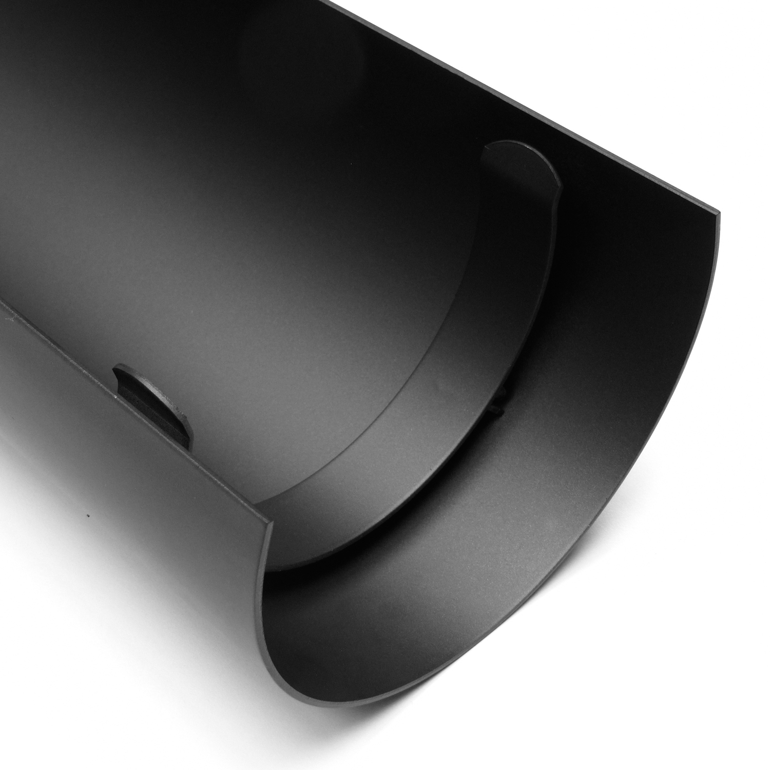 Raik Basic Thermoschild 120mm schwarz L: 460mm für Rauchrohr / Ofenrohr