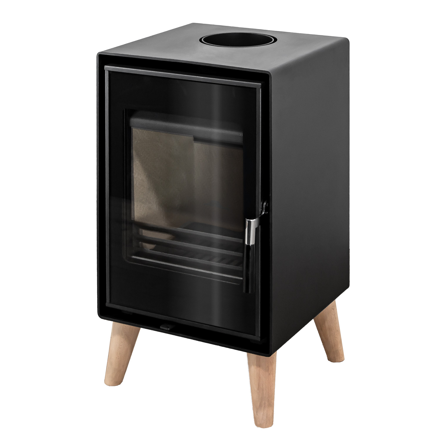 Precise Alvar Kaminofen Stahl Schwarz Precise Alvar Kaminofen Stahl Schwarz