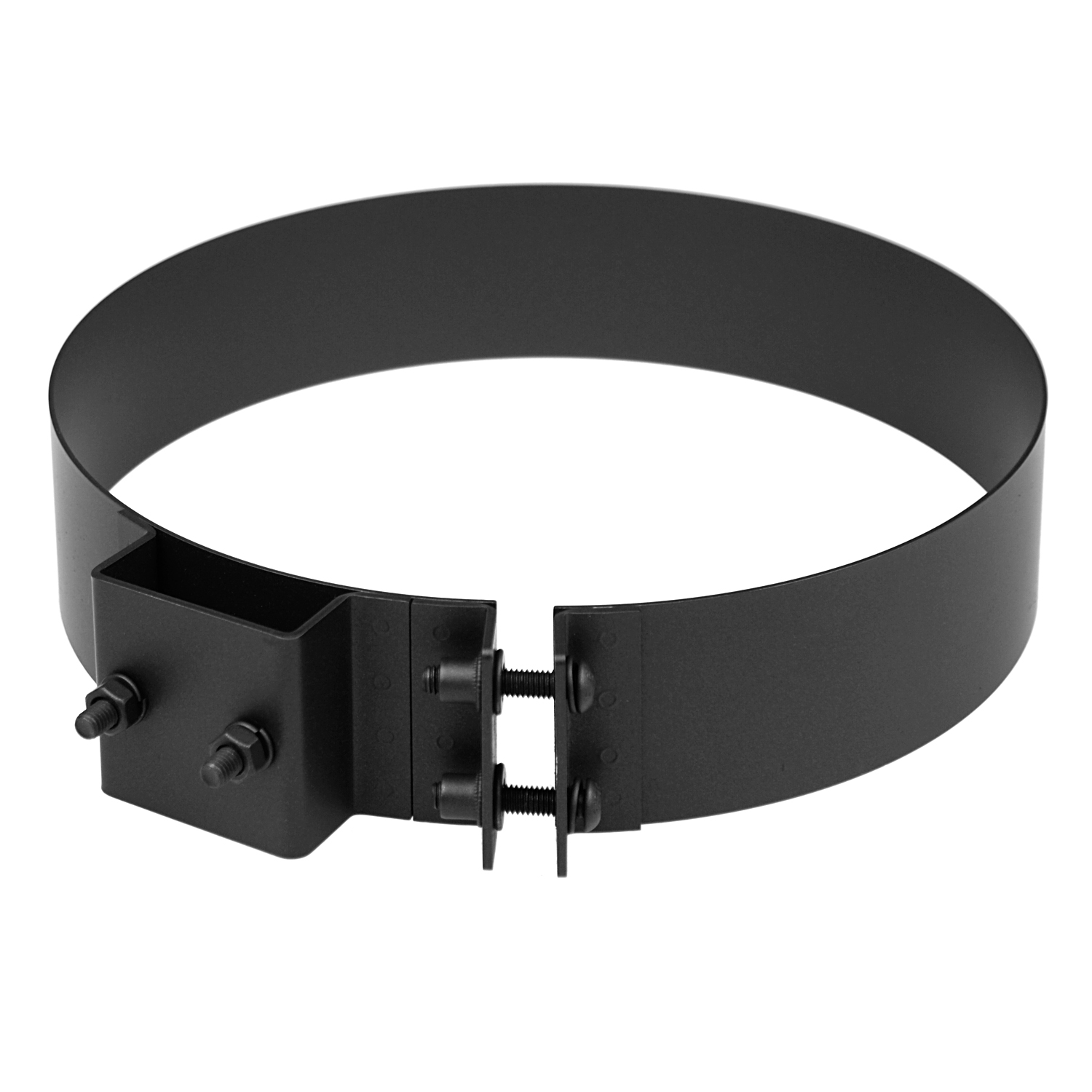 Raik Coltherm Rauchrohrschelle 150mm schwarz doppelwandig für Rauchrohr / Ofenrohr