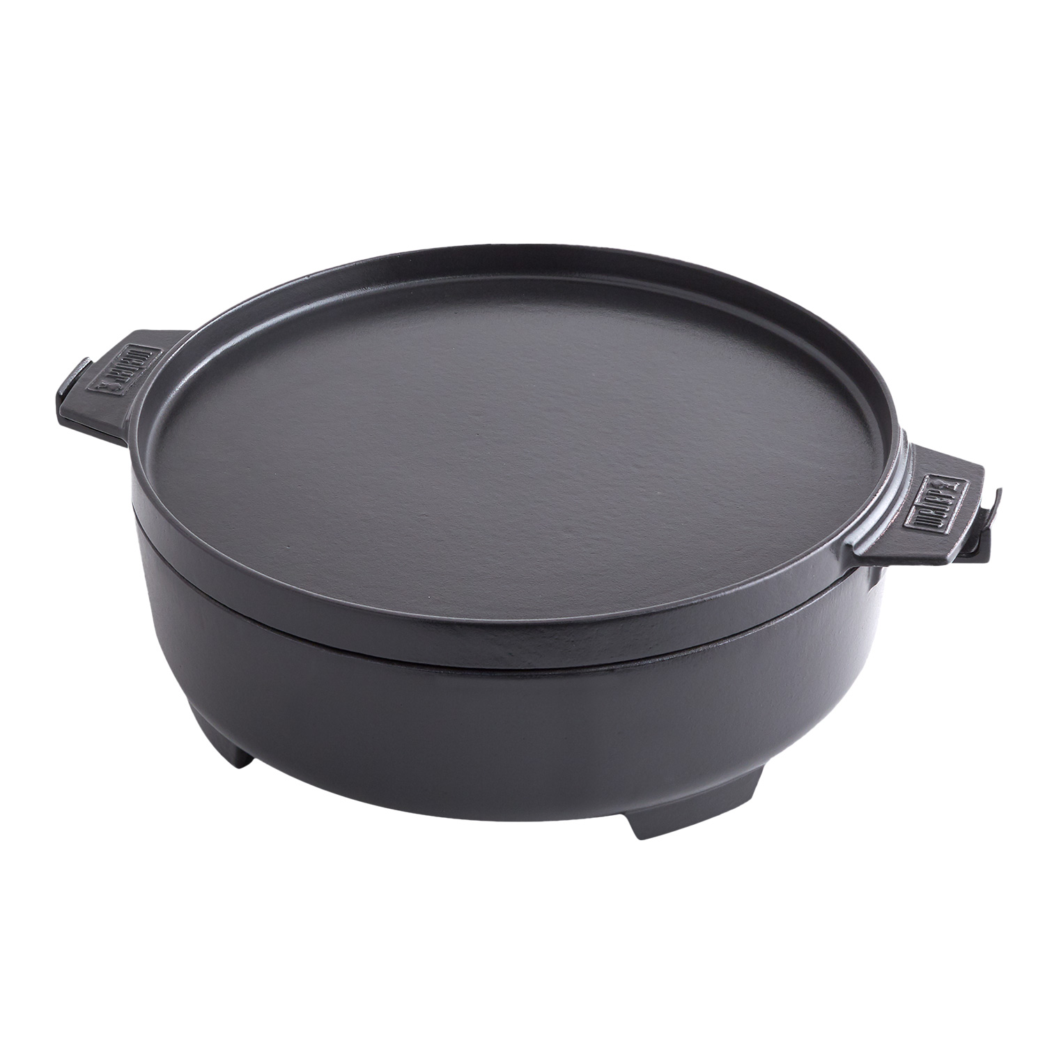 Weber CRAFTED 2-in-1 Dutch Oven 6,8 l mit Pfanne Weber CRAFTED 2-in-1 Dutch Oven 6,8 l mit Pfanne
