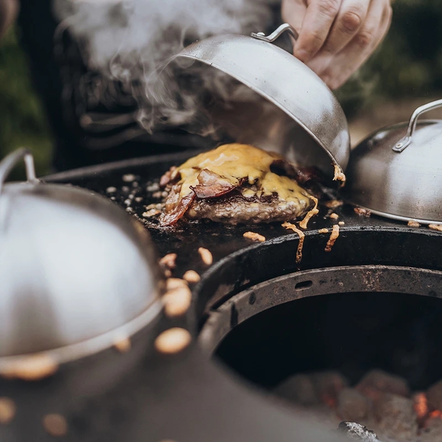 Moesta Burgercover Schmelzabdeckung für Feuerplatte 2er Set